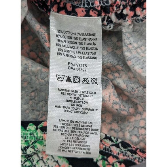 Fox Women's Multi Color Snake Skin Pattern Y2K Sleeveless Strapless Tank Small - Picture 10 of 13